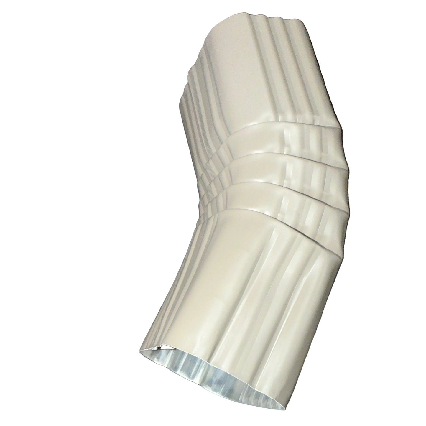 Professional 2x3 inch downspout elbow with 45 degree Type A ribbed aluminum construction. Superior strength, optimal water flow, 25+ colors. Damascus OR + nationwide shipping.

