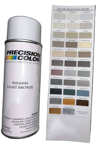 Professional Gutter Touch Up Paint Spray Can 25+ Colors Precision Color Match Repair