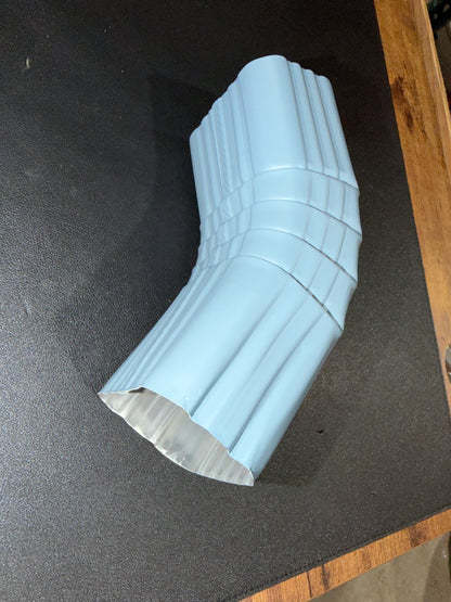 GA 2x3 inch Downspout Elbow 45 Degree Type A Aluminum Gutter Part 25+ Colors Professional