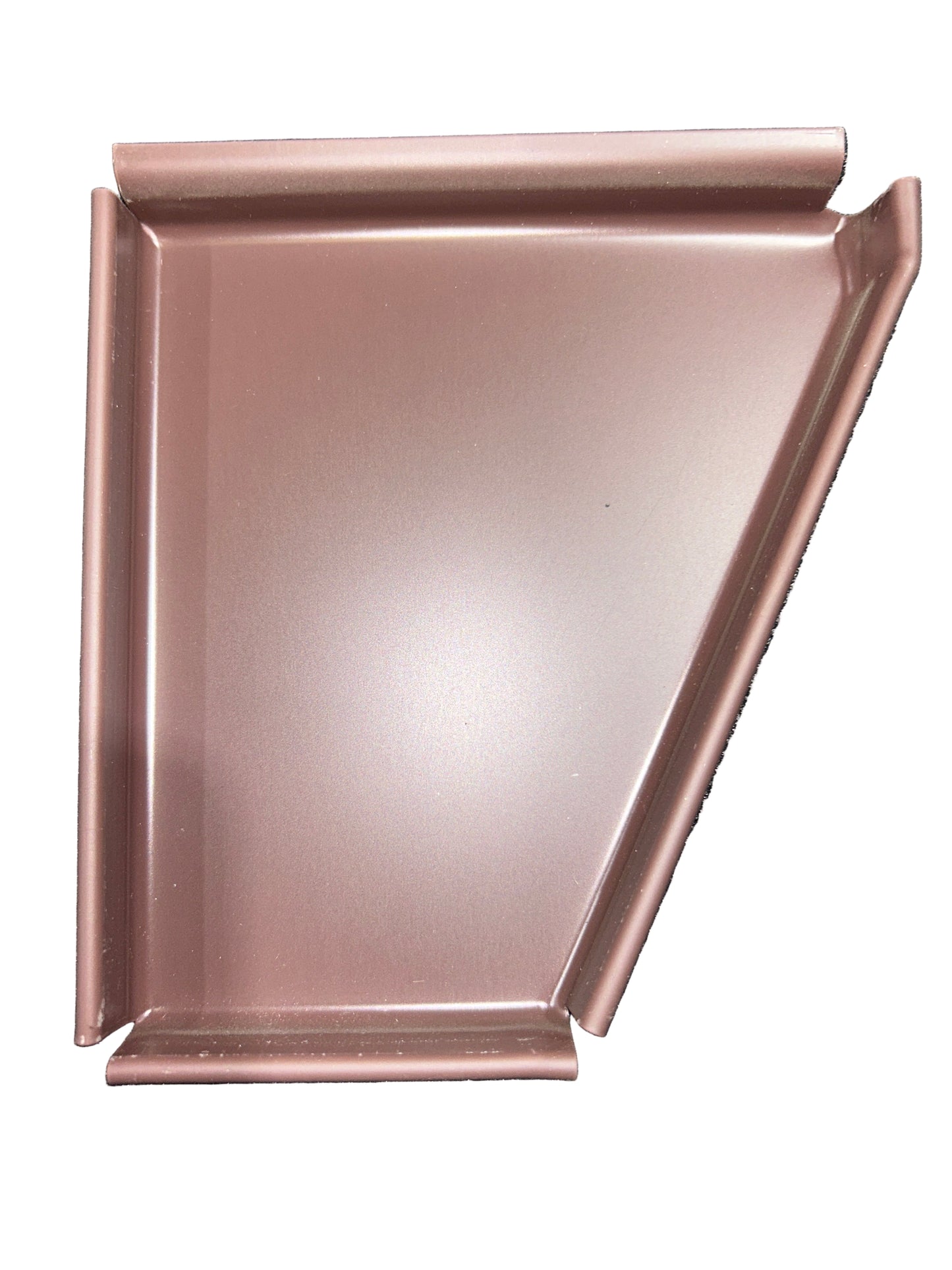 GA 5" Professional Fascia Style End Cap (4-1/2" top) - Gutter Termination - Damascus OR