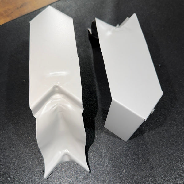 5K 90 Degree Strip Miter Professional Grade Gutter Component