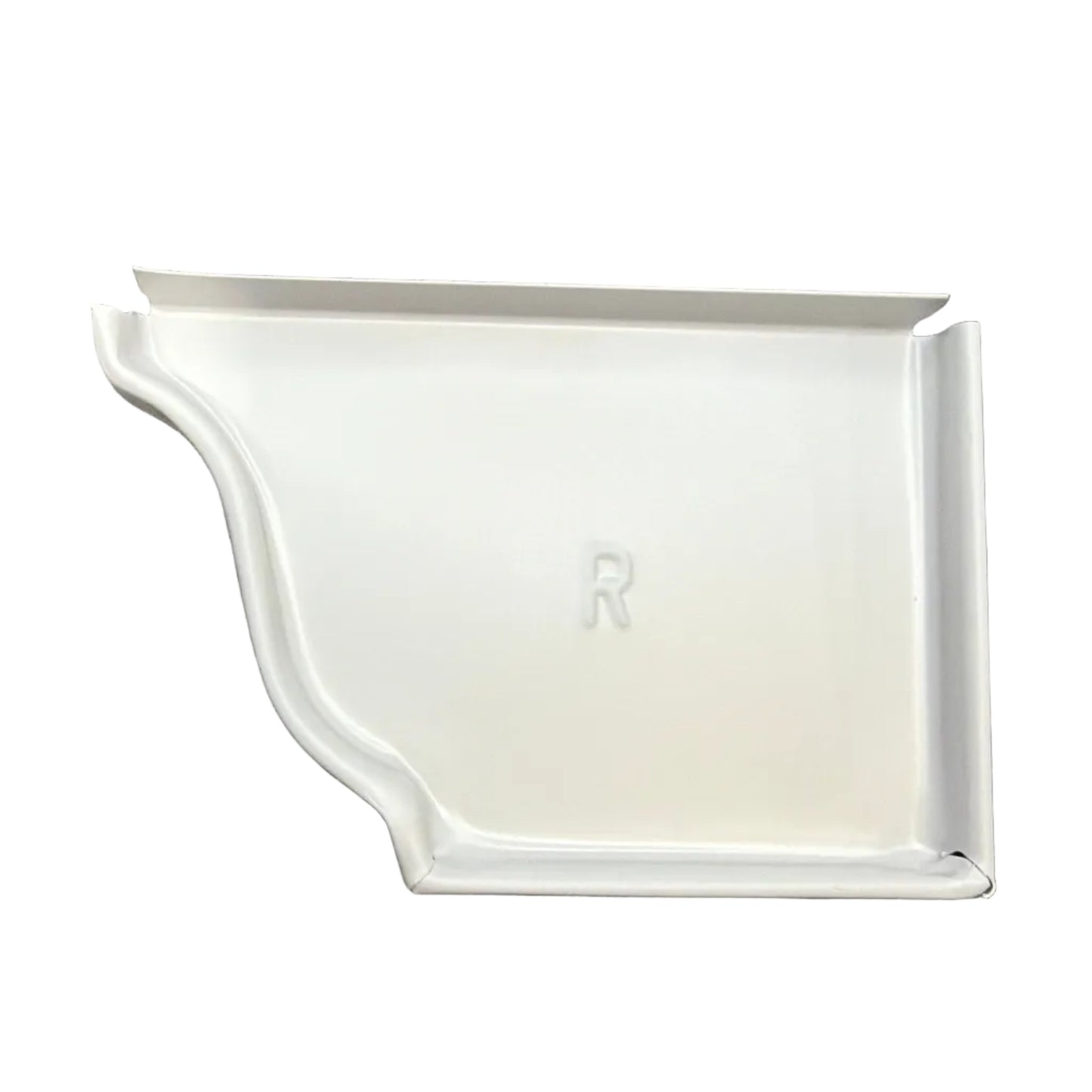 5K Aluminum Gutter End Cap - K-Style Ogee Profile | Damascus OR