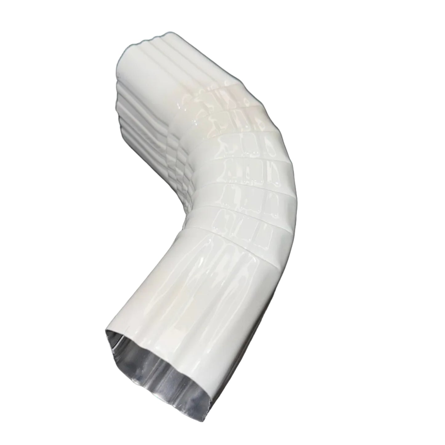 75 degree aluminum downspout elbow for deep fascia offsets
