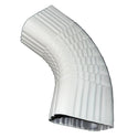 3x4" 75-Degree Downspout Elbow – Type B Corrugated Aluminum (25+ Colors)