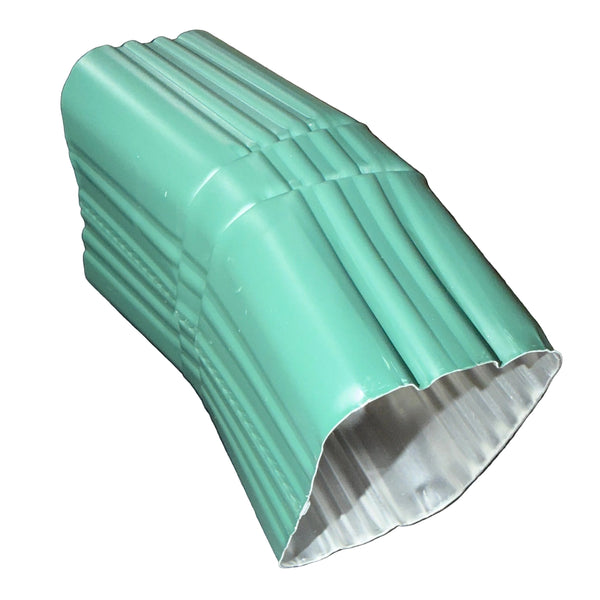 3x4 inch Type A Downspout Elbow 22.5 Degree Aluminum Professional Grade 25+ Colors