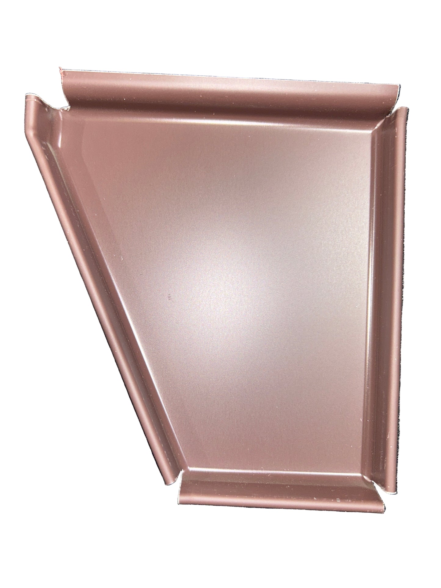 GA 5" Professional Fascia Style End Cap (4-1/2" top) - Gutter Termination - Damascus OR