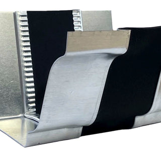 professional aluminum gutter expansion joint with flexible rubber insert thermal protection seamless gutters damascus oregon