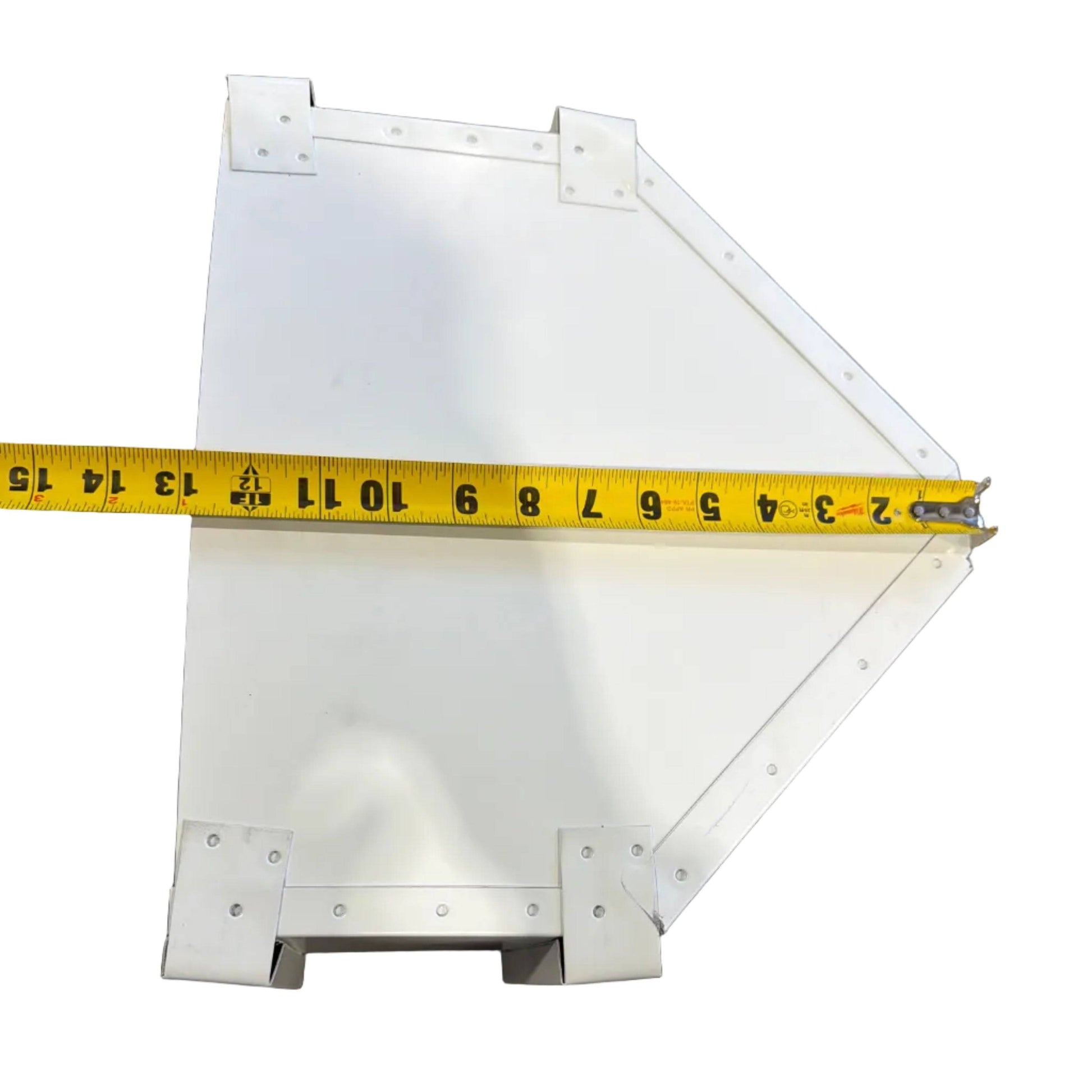 Extra Large Aluminum Leader Head - XL Collection Box | Damascus OR W 15.5" x H 13" x D 8"