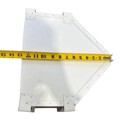 Extra Large Aluminum Leader Head - XL Collection Box | Damascus OR W 15.5" x H 13" x D 8"