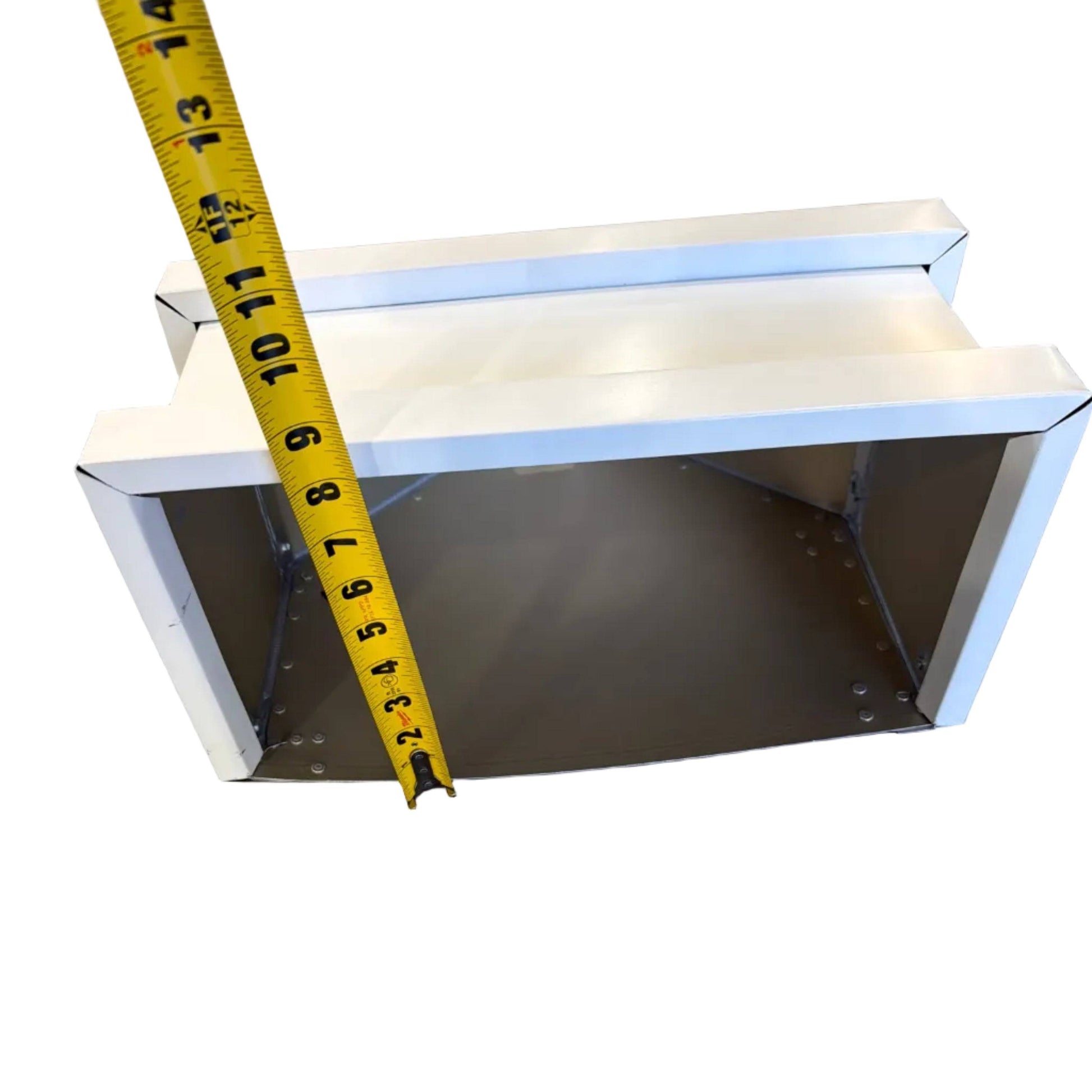 Extra Large Aluminum Leader Head - XL Collection Box | Damascus OR W 15.5" x H 13" x D 8"