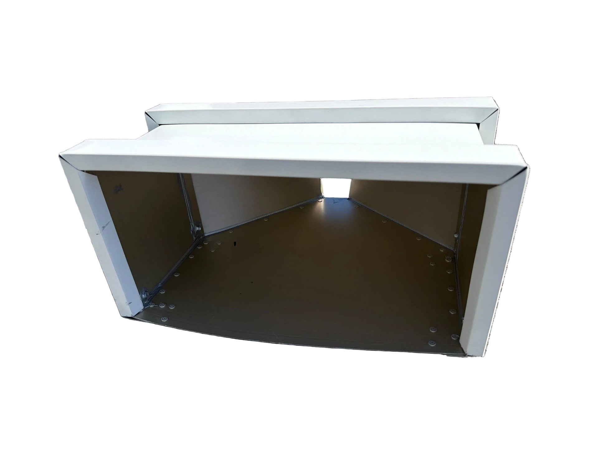 Extra Large Aluminum Leader Head - XL Collection Box | Damascus OR W 15.5" x H 13" x D 8"