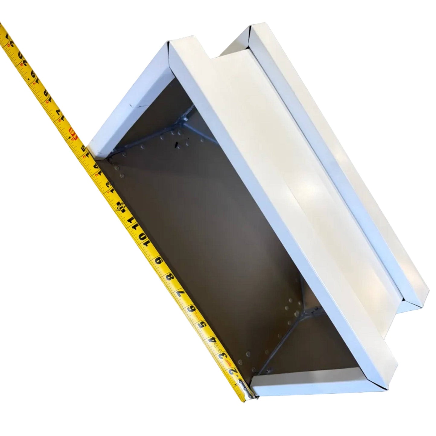 Extra Large Aluminum Leader Head - XL Collection Box | Damascus OR W 15.5" x H 13" x D 8"