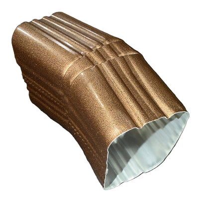 3x4 inch Type A Downspout Elbow 22.5 Degree Aluminum Professional Grade 25+ Colors