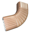 Professional 2x3 Type B downspout elbow 75-degree corrugated aluminum. Superior strength ribbed design in 25+ colors. Optimal water flow. Damascus OR contractor pricing.
