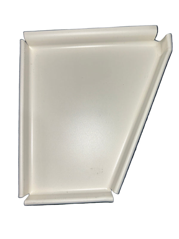 GA 5" Professional Fascia Style End Cap (4-1/2" top) - Gutter Termination - Damascus OR