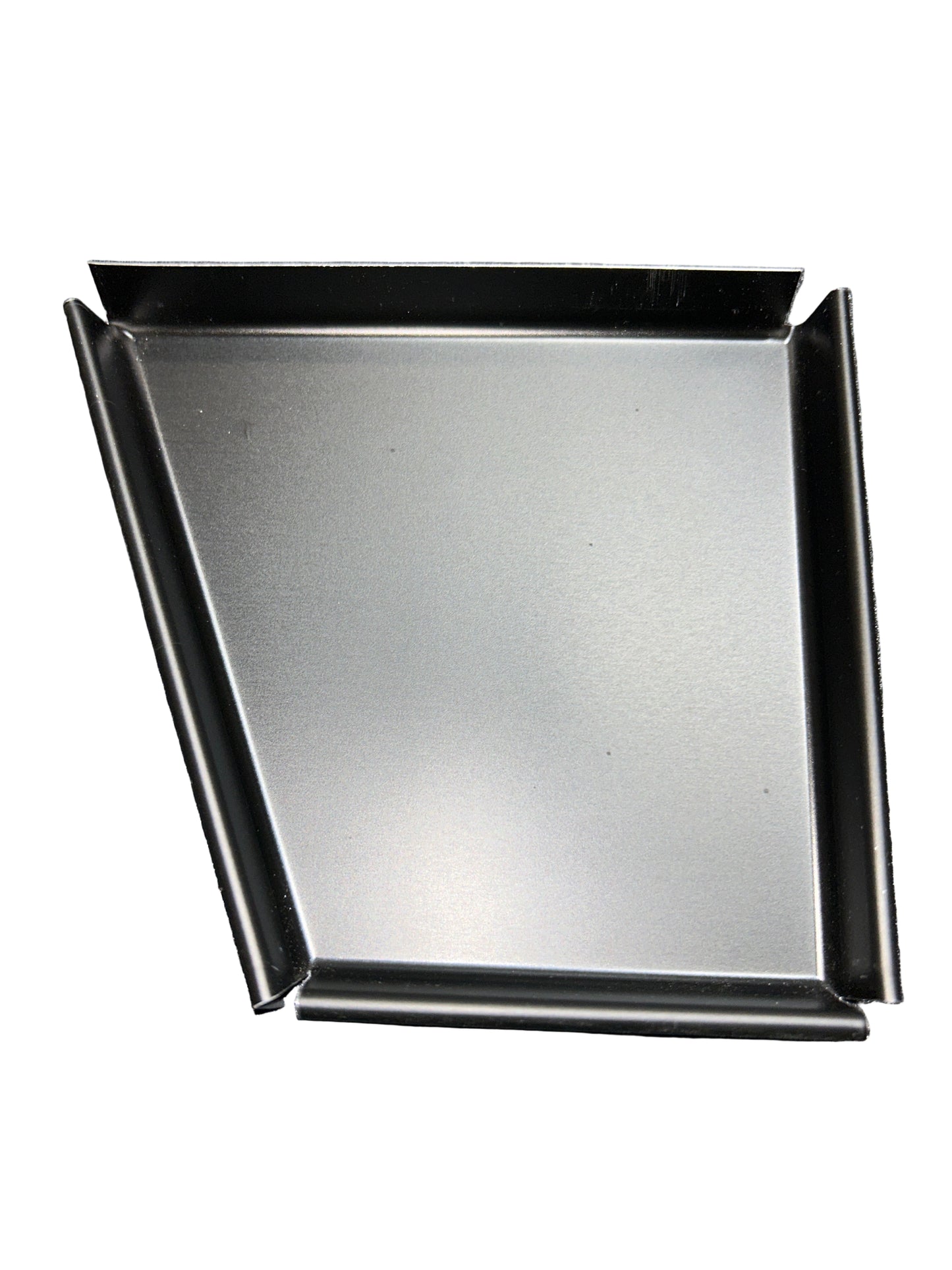 GA 5" Wide Bottom Fascia End Cap - K-Style Gutter | 25+ Colors | Left/Right Options