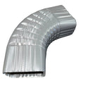3x4" 75-Degree Downspout Elbow – Type B Corrugated Aluminum (25+ Colors)