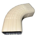 3x4" 75-Degree Downspout Elbow – Type B Corrugated Aluminum (25+ Colors)