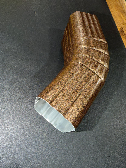 GA 2x3 inch Downspout Elbow 45 Degree Type A Aluminum Gutter Part 25+ Colors Professional