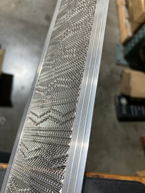 GA LeafBlaster Pro 14-Mesh Gutter Guard - Stainless Steel 25-Pack