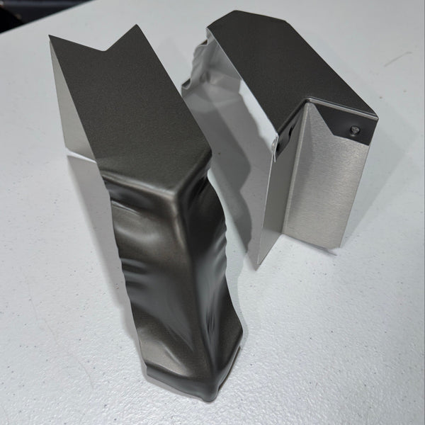 5K 90 Degree Strip Miter Professional Grade Gutter Component