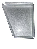 GA 5" Professional Fascia Style End Cap (4-1/2" top) - Gutter Termination - Damascus OR