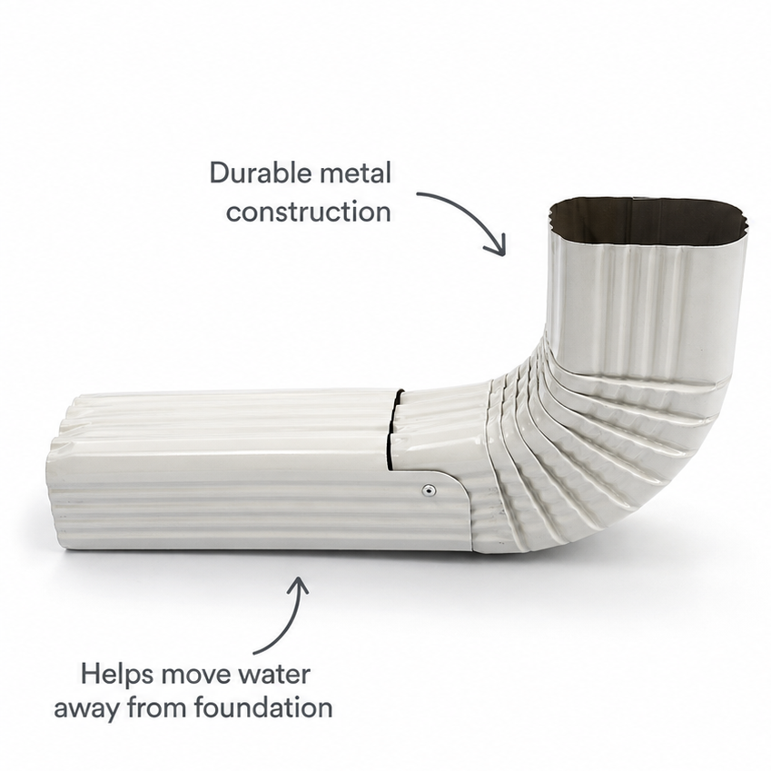 FlipSpout Aluminum Flip-Up Downspout Extension | Damascus OR