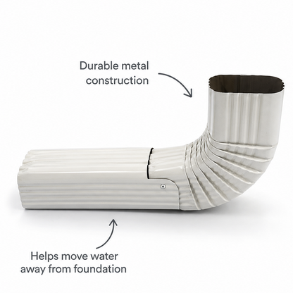 FlipSpout Aluminum Flip-Up Downspout Extension | Damascus OR