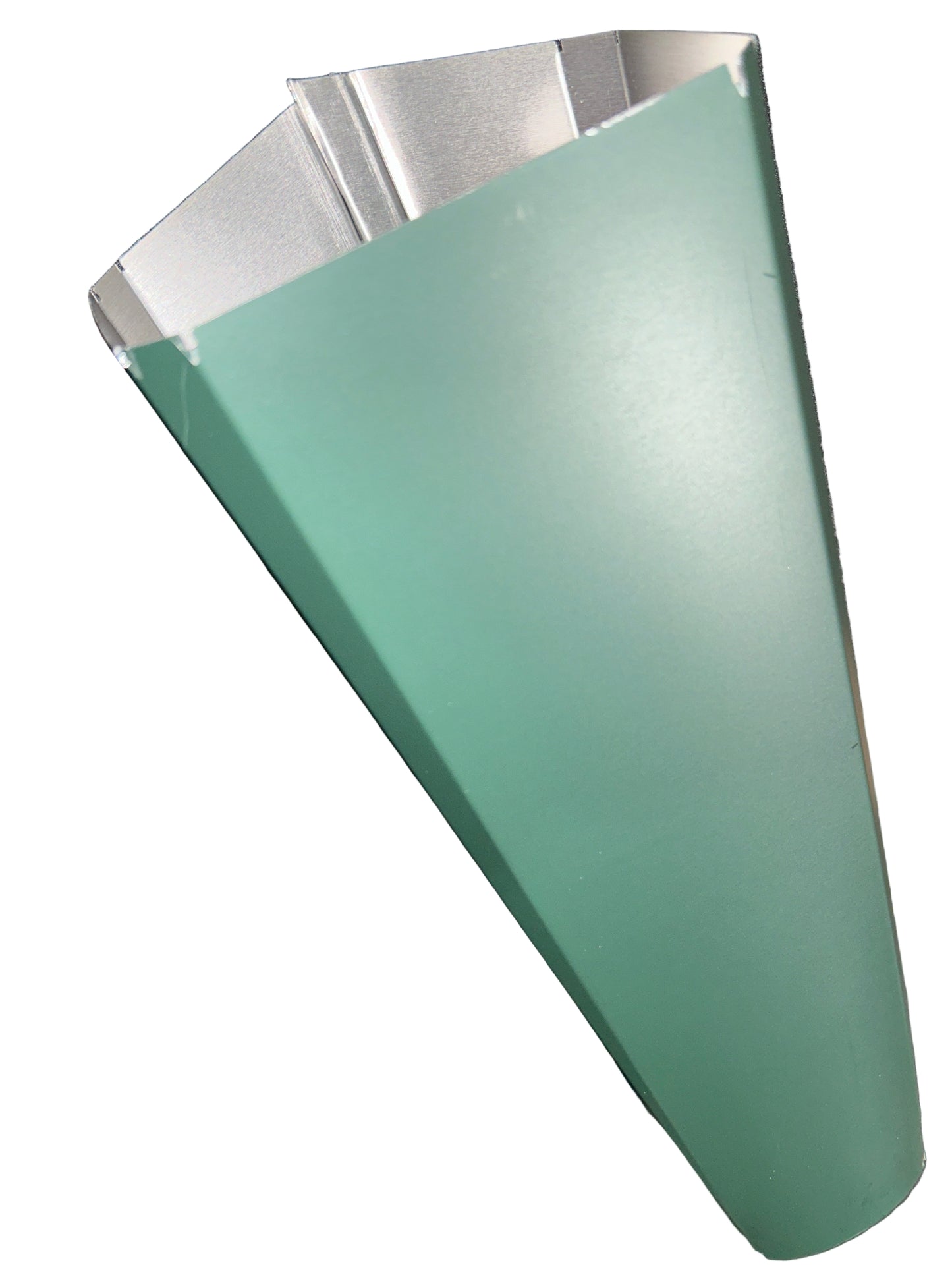 Forest Green 3x4" to 3" Downspout Reducer