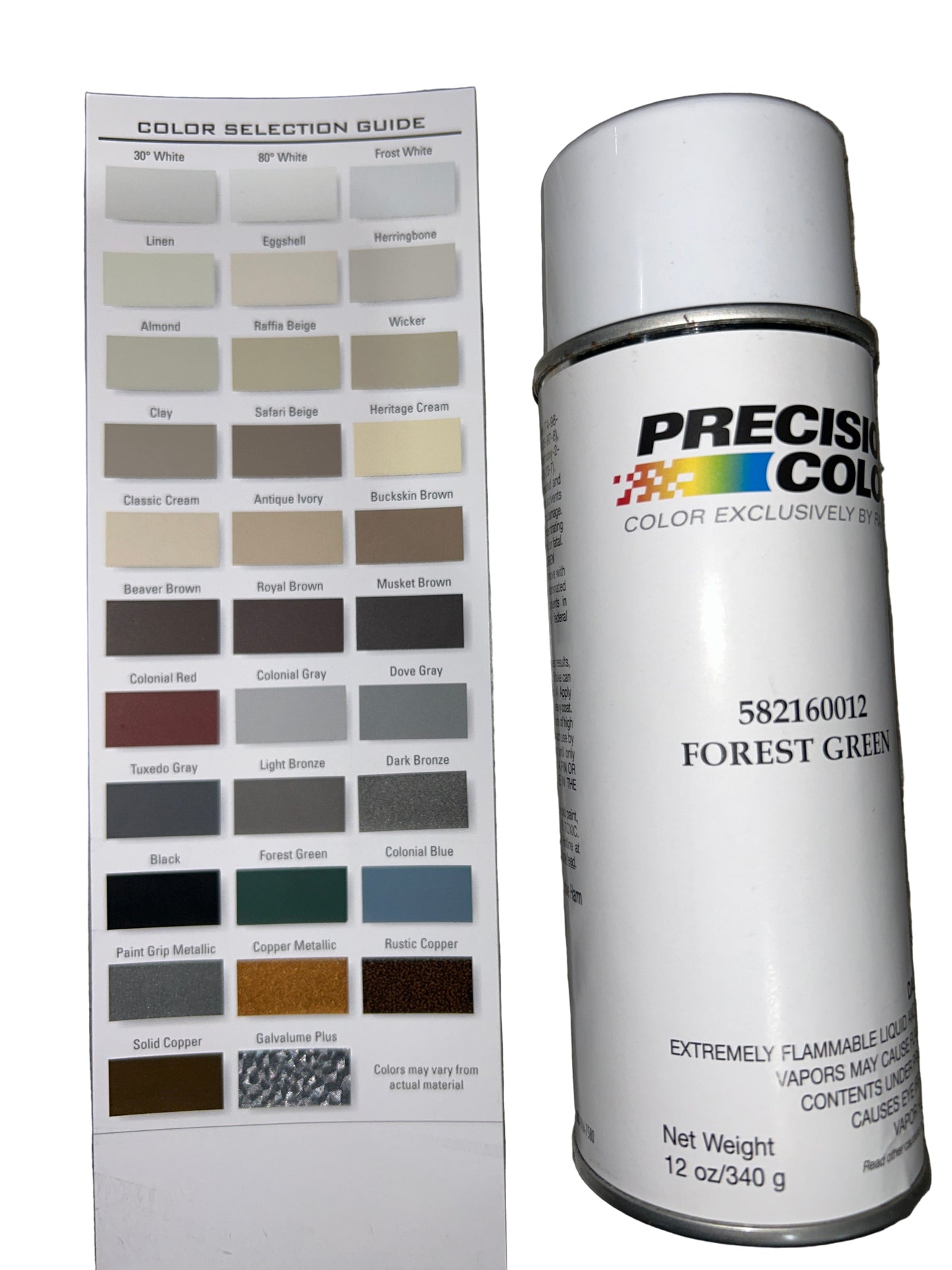 Professional Gutter Touch Up Paint Spray Can 25+ Colors Precision Color Match Repair
