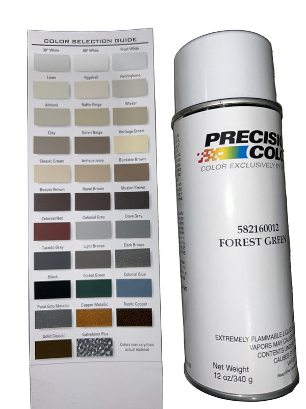 Professional Gutter Touch Up Paint Spray Can 25+ Colors Precision Color Match Repair