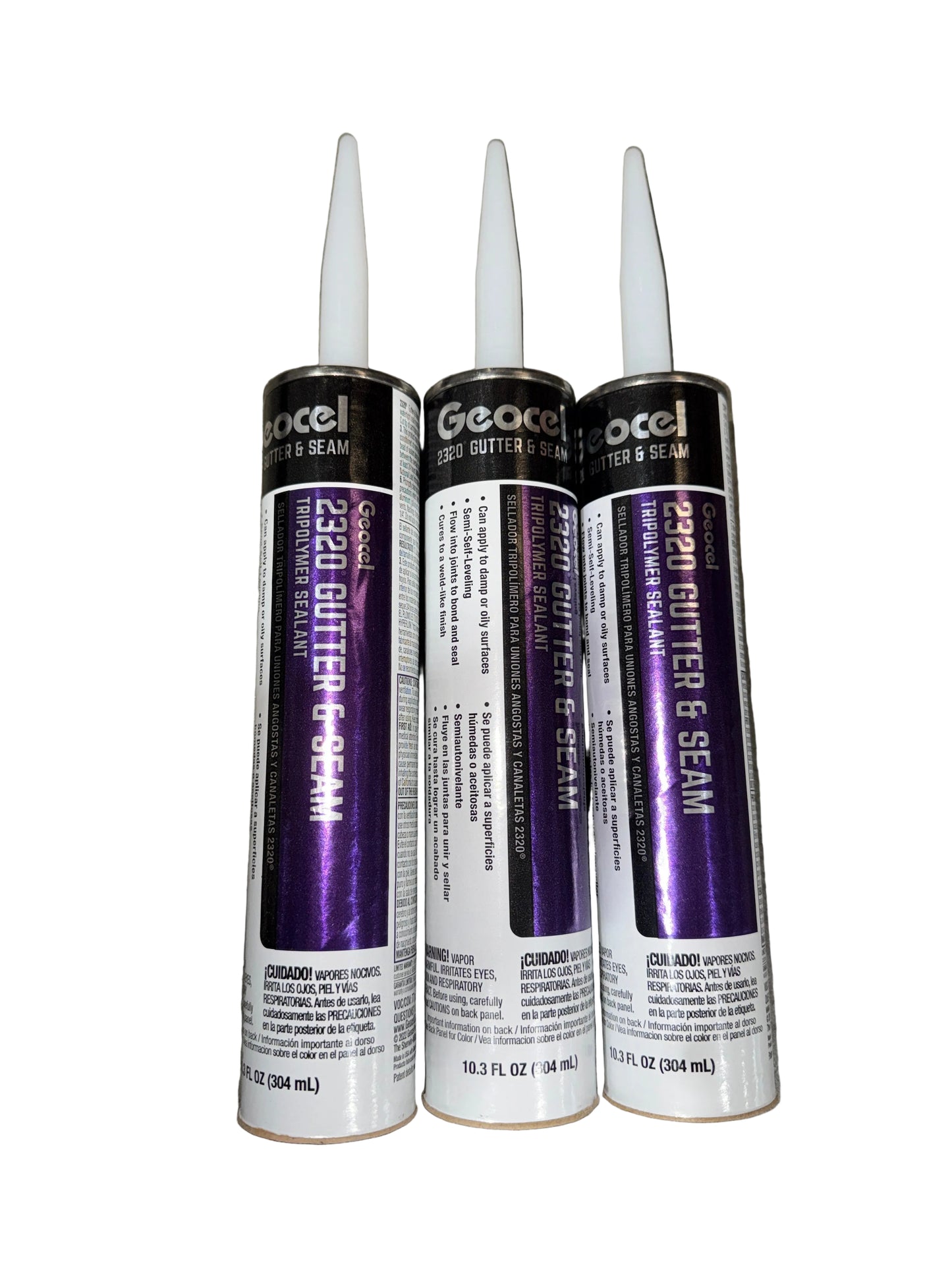 Geocel 2320 Tripolymer Sealant – Contractor Grade, Wet-Apply, Permanent Gutter Repair