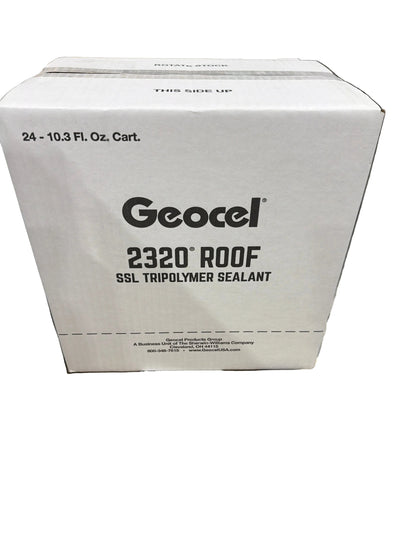 Geocel 2320 Tripolymer Sealant – Contractor Grade, Wet-Apply, Permanent Gutter Repair