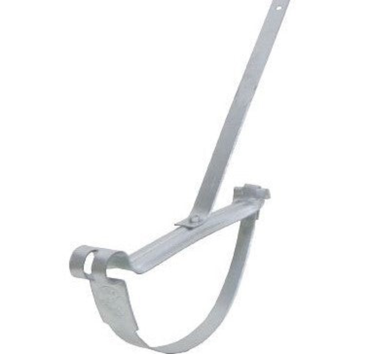 Rival Hanger Half Round Gutter Roof Strap 5 6 Inch Aluminum Steel ...