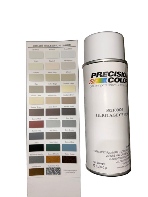 Precision Color Professional Spray Paint | 30+ Colors | Metal Flashing ...
