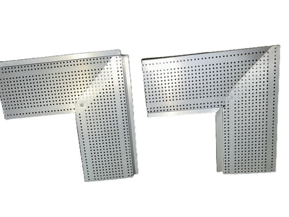 Alu-Rex cut-free gutter corner for T-Rex continuous hanger system