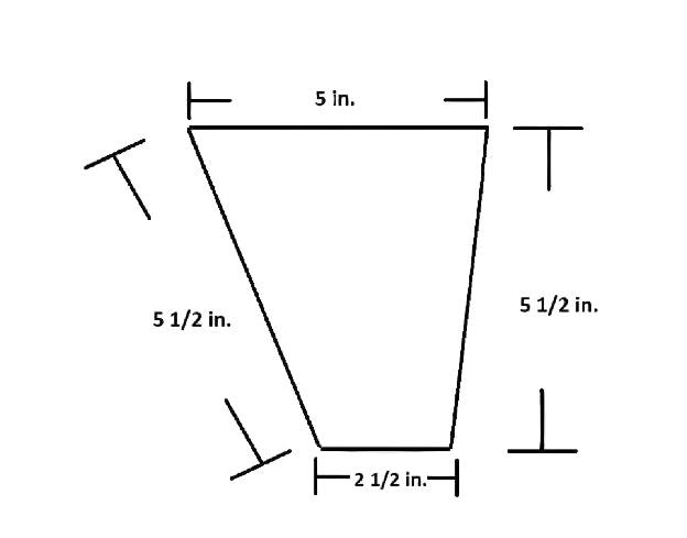 Kent Fascia Style 5-inch End Cap specifications - detailed dimensions and installation guide