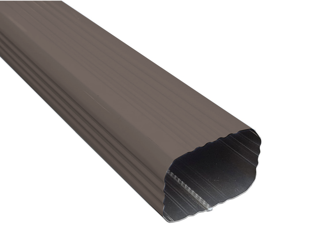 GutterAll.com aluminum downspout, 2x3 inch, 10ft length