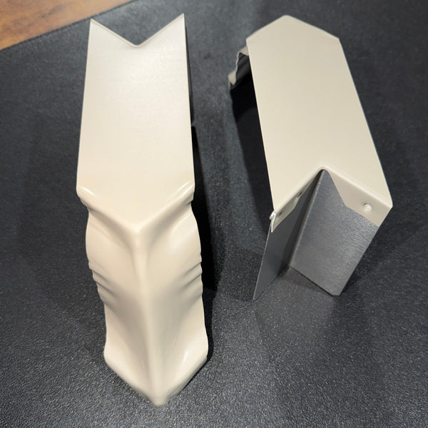 5K 90° Corner Miter .027 Aluminum K-Style Gutter Damascus