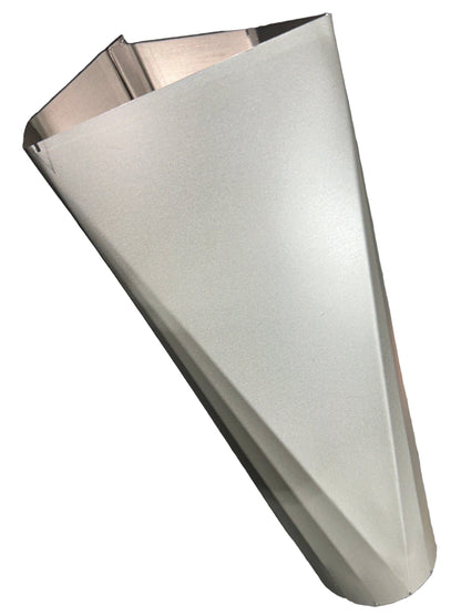 Paint Grip Metallic 3x4" to 3" Downspout Reducer