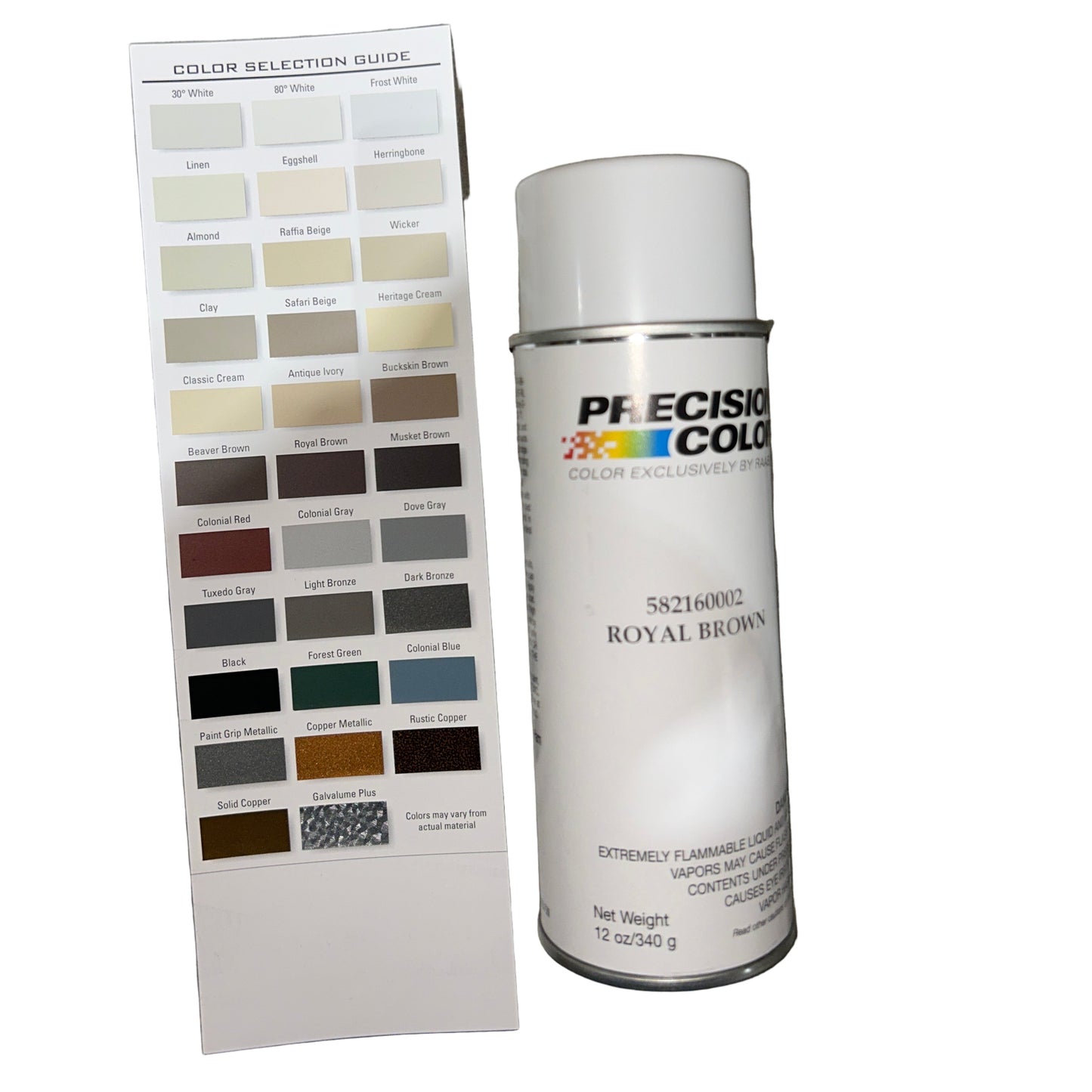 Professional Gutter Touch Up Paint Spray Can 25+ Colors Precision Color Match Repair