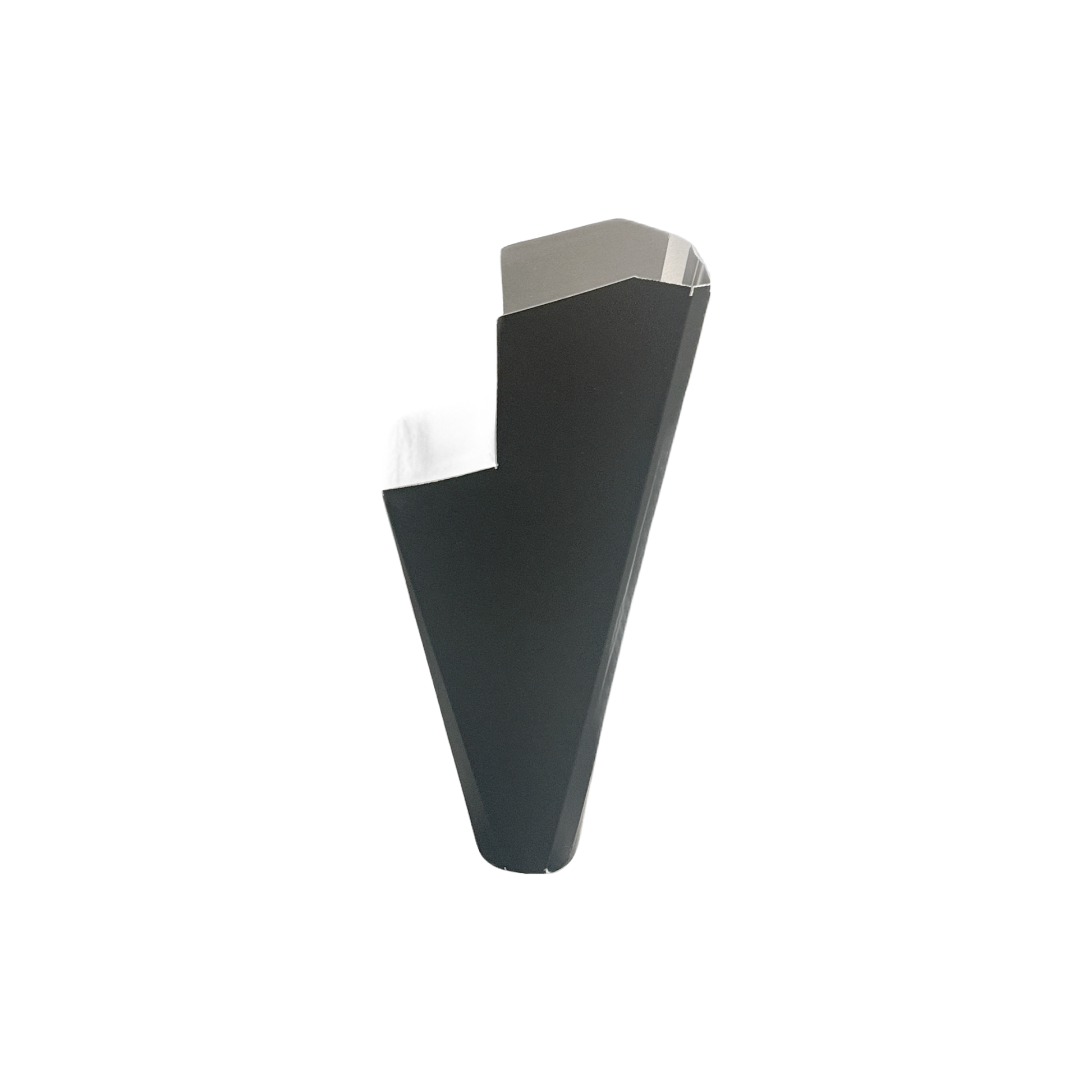 GutterAll.com Cleanout Replacement Frame in black - durable gutter maintenance access frame
