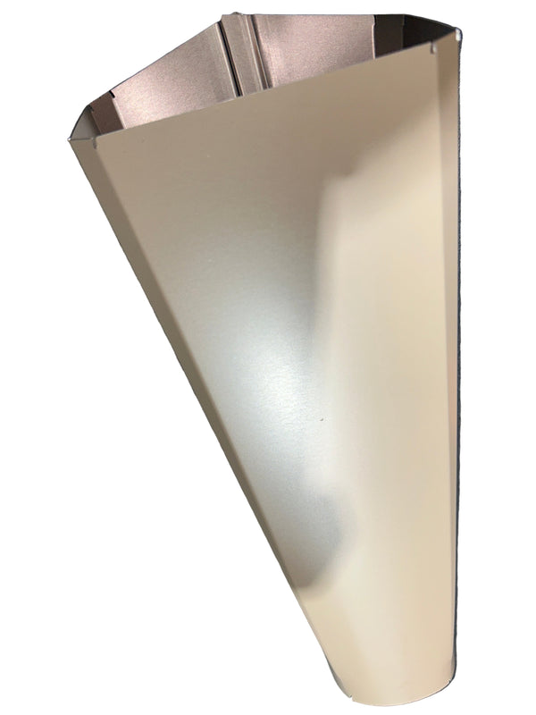 Safari Beige 3x4" to 3" Downspout Reducer