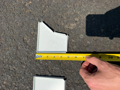 5 Inch Box Curved End Cap - K-Style Crimp On Gutter Cap