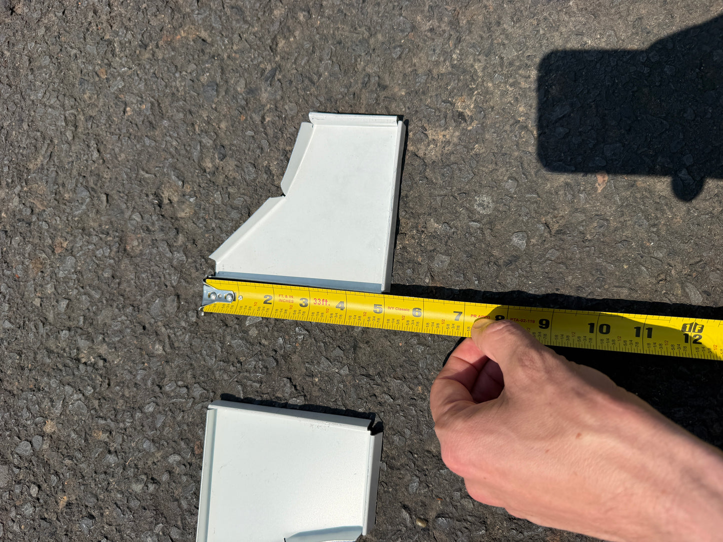 5 Inch Box Curved End Cap - K-Style Crimp On Gutter Cap