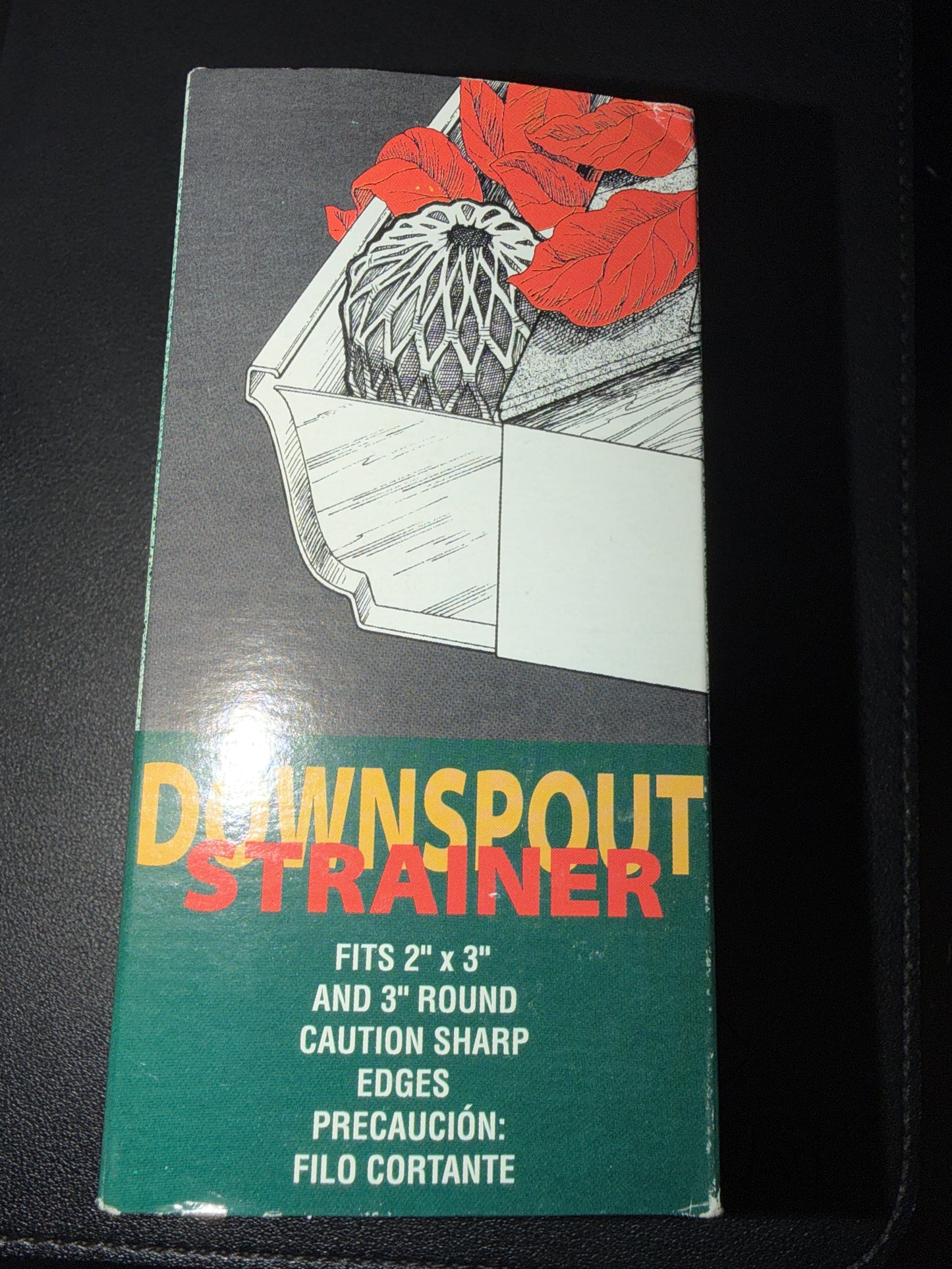 Steel Downspout Strainer — Expandable Mesh Gutter Guard

Fits 2"x3" and 3" Round Downspouts | Expandable Diamond Mesh | Debris Protection