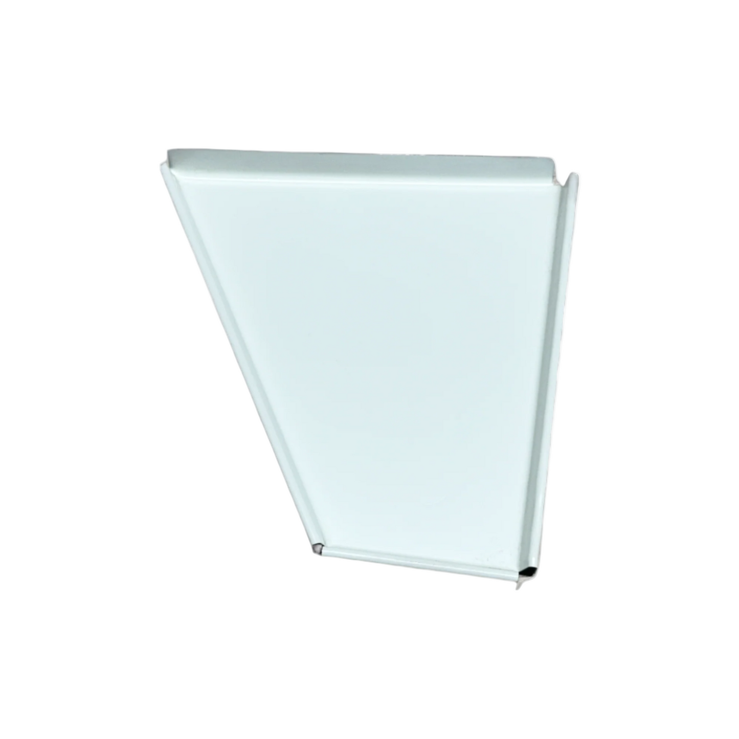 Kent Fascia Style 5-inch End Cap side profile - professional-grade fascia gutter end piece