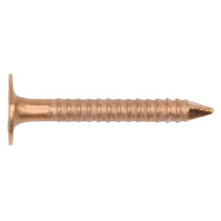 Copper Ring Shank Nails - premium copper roofing and gutter fasteners with enhanced grip