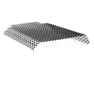 Black professional-grade mesh gutter guard for 5-inch and 6-inch gutters.