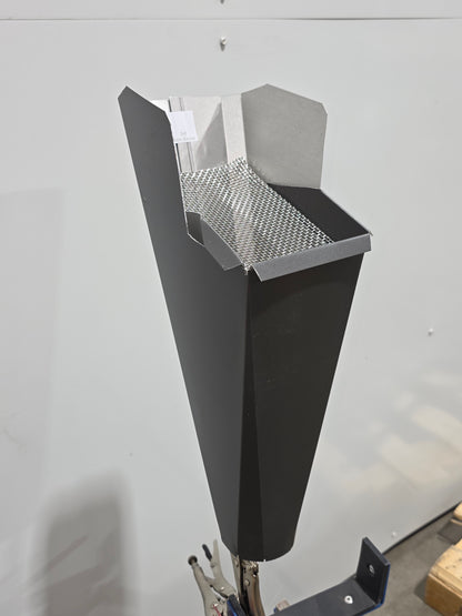 Gutter Downspout Cleanout with Screen - Professional Grade Aluminum Downspout Debris Filter System